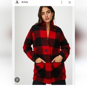 Aritzia wilfred off duty Wool Coat Jacket